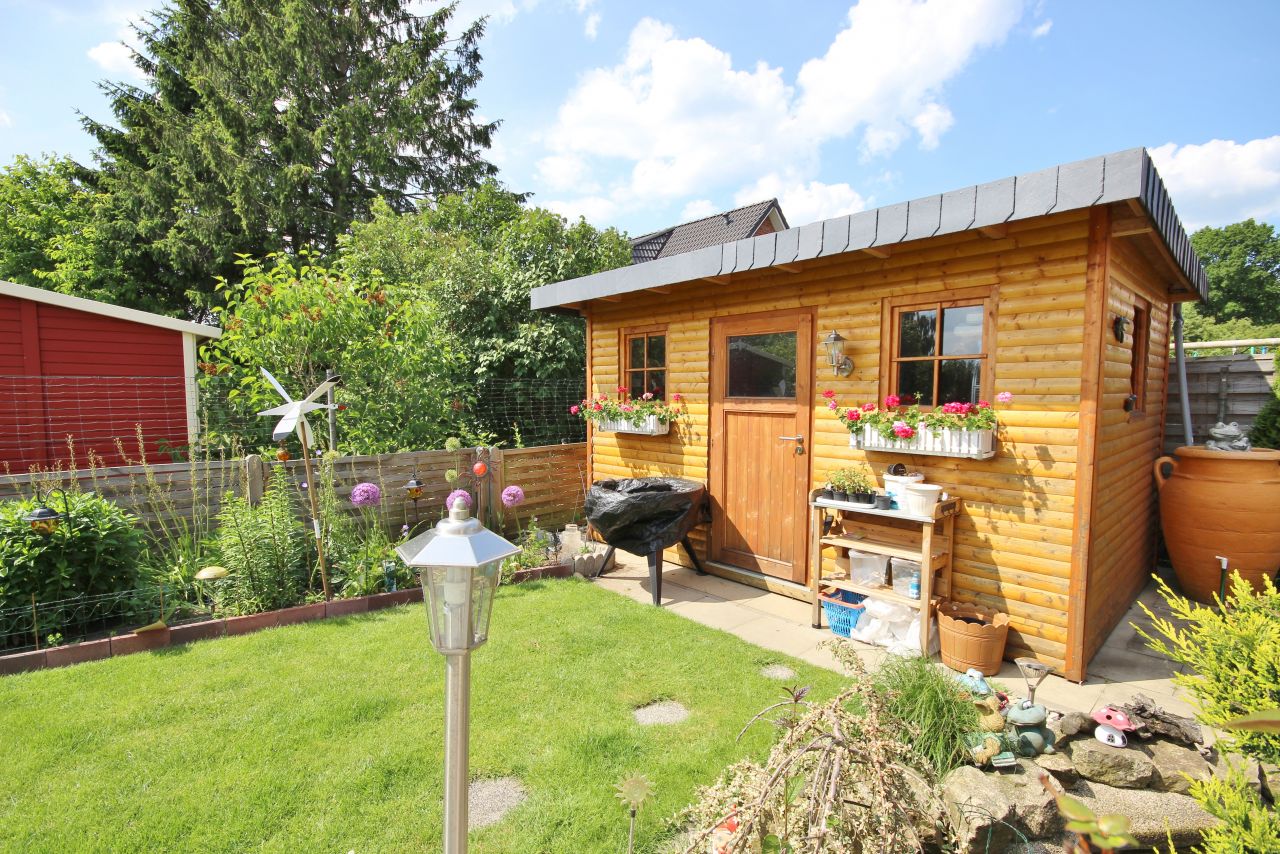 Gartenhaus mit Wohlfühl-Flair Gartenhaus mit Wohlfühl-Flair